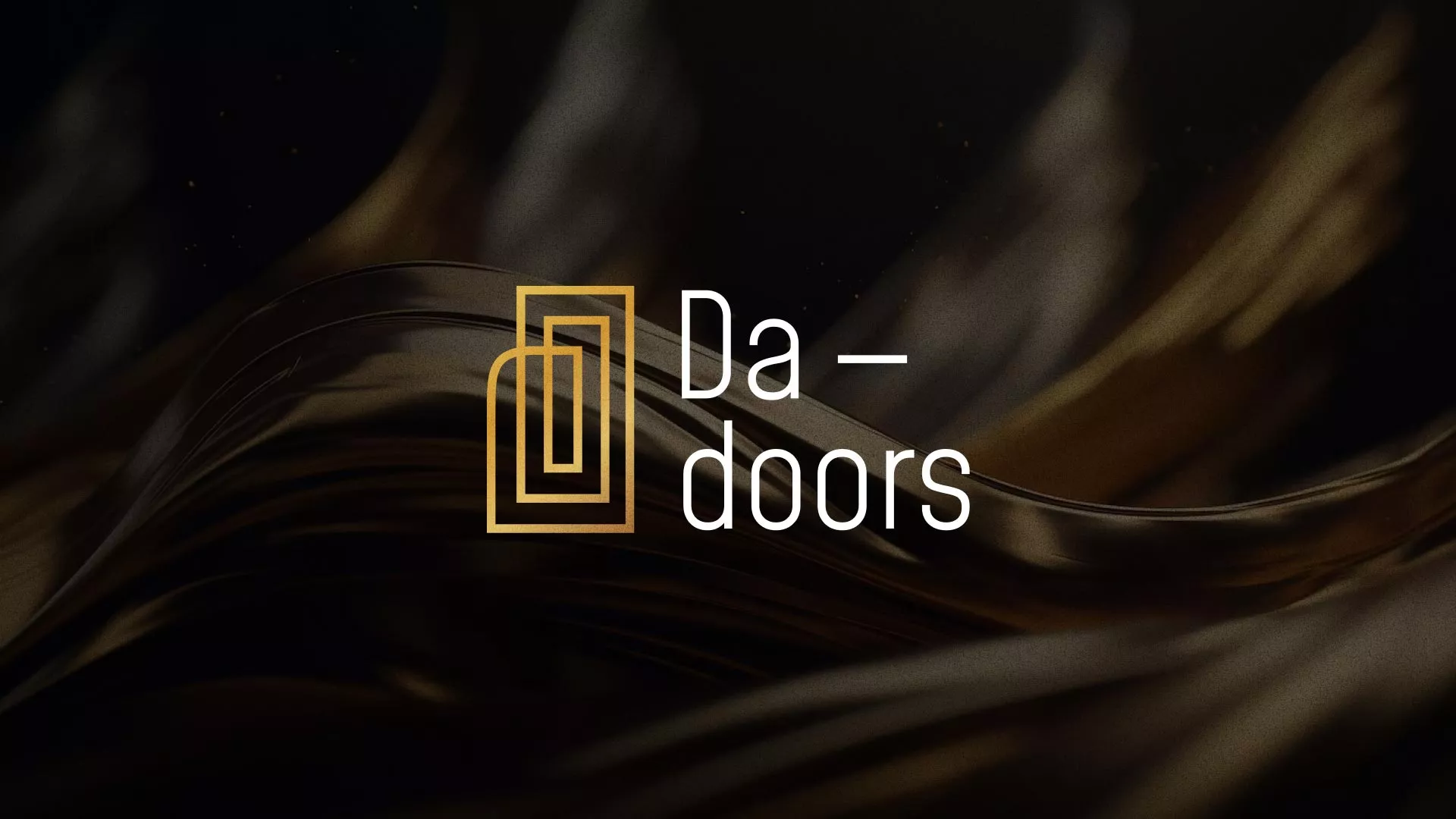 Разработка логотипа для компании «DA-DOORS» в Киржаче